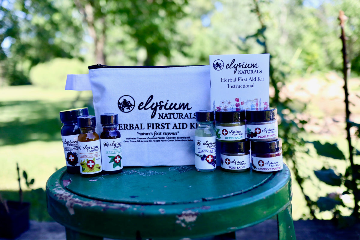 First Aid Kit - Natural Salves & Oils